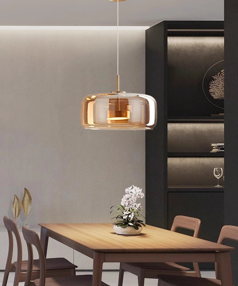 Amos Smoke Gray Chandelier - Loonglight