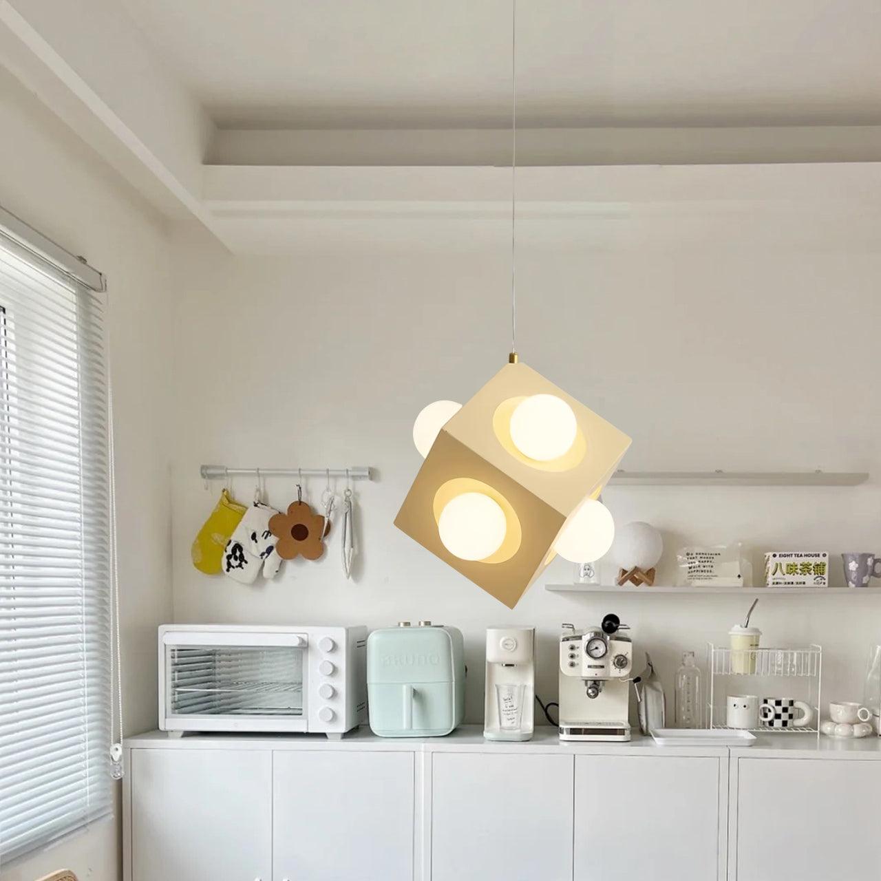 Block Cube Pendant Light - Loonglight