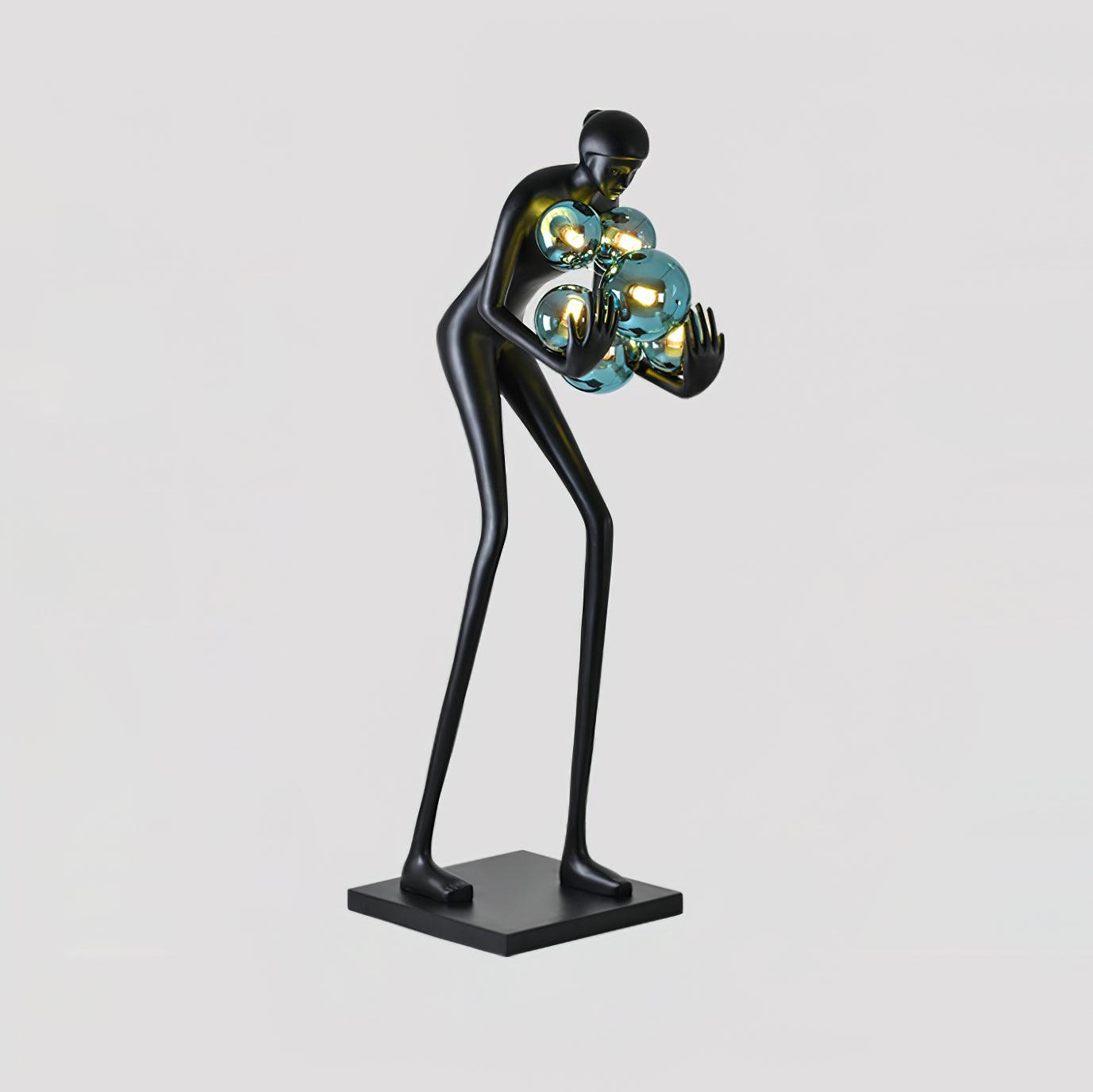 Calliope Statue Floor Lamp - Loonglight