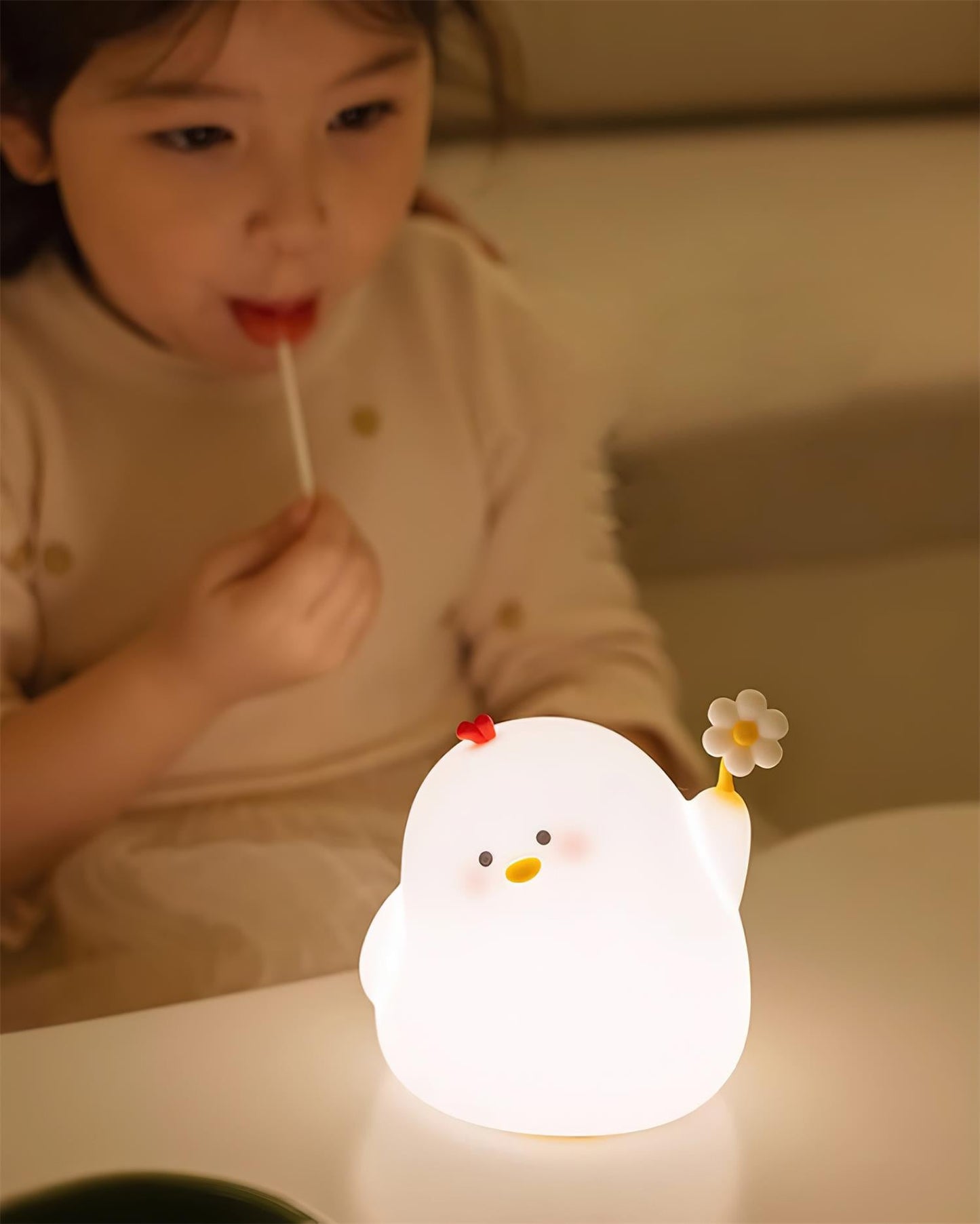 Cute Chicken Night Light - Loonglight