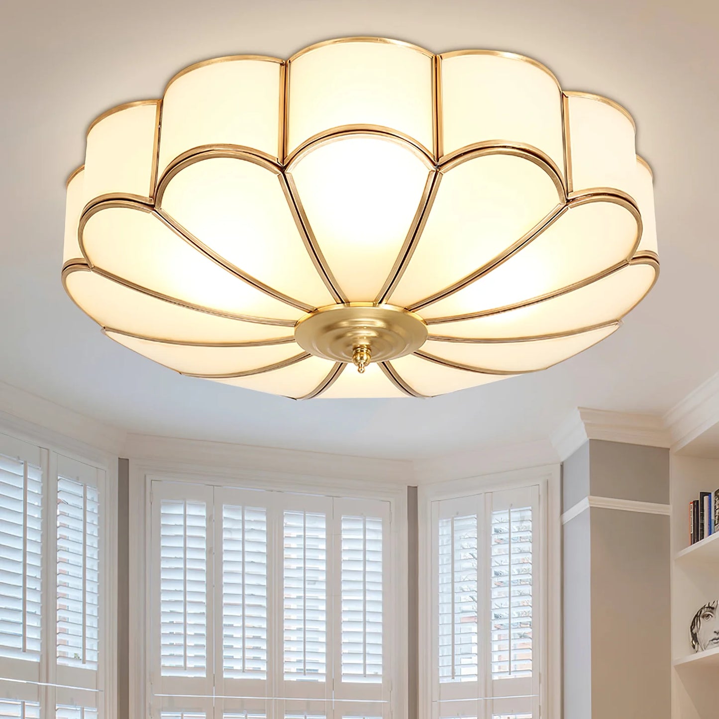 Floral Ceiling Light X3028 - Loonglight