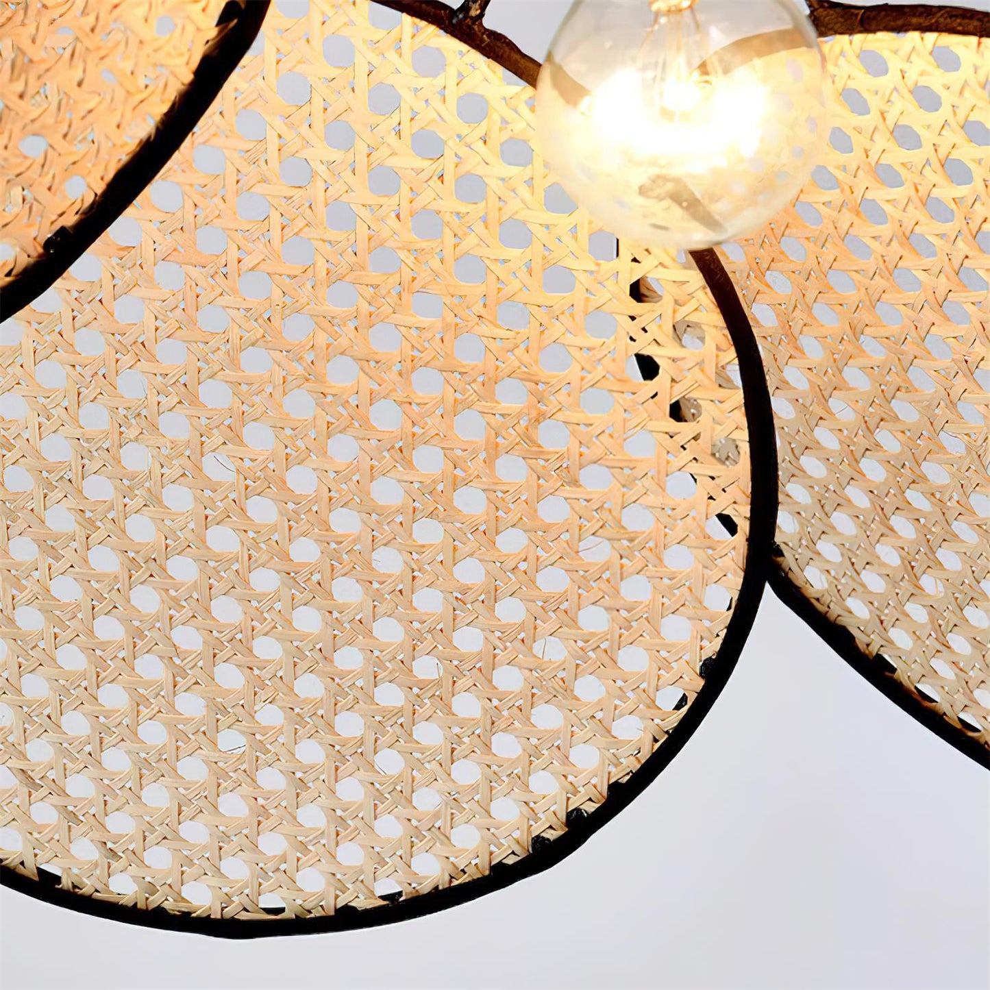 Rattan Flower Pendant Light - Loonglight