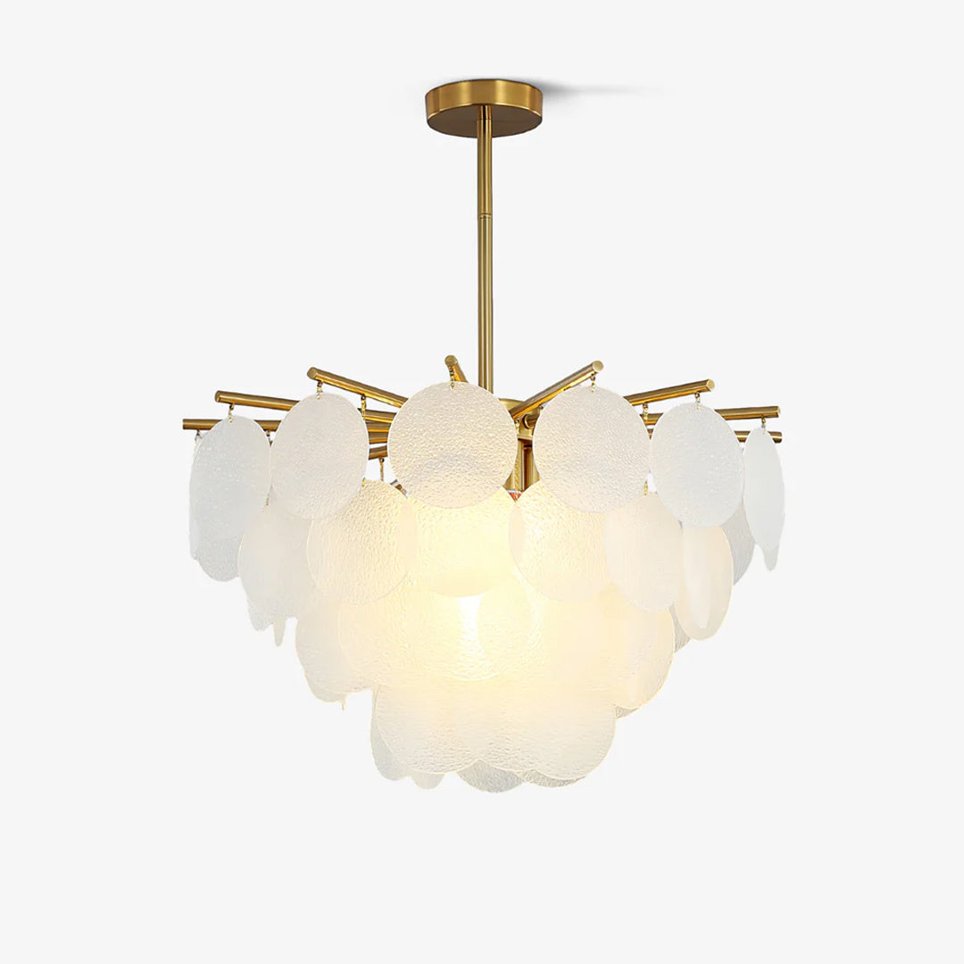 Frosted Glass Chandelier - Loonglight