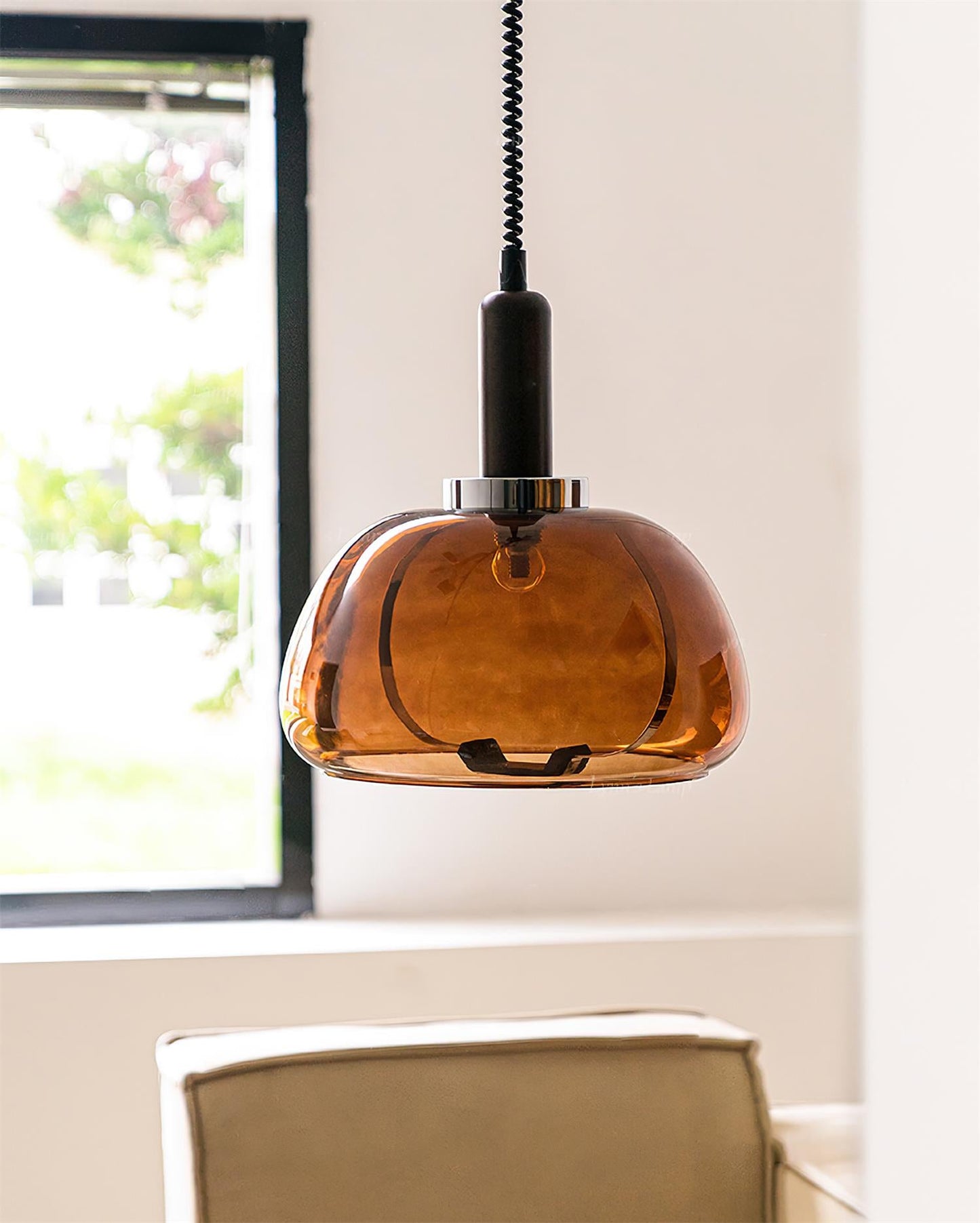Karina Amber Pendant Light