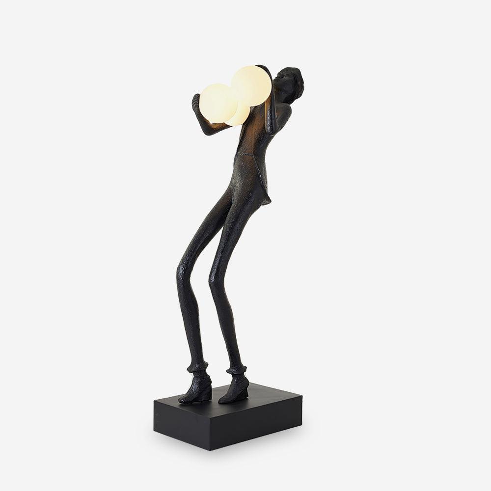 Michael Sculpture Floor Lamp - Loonglight