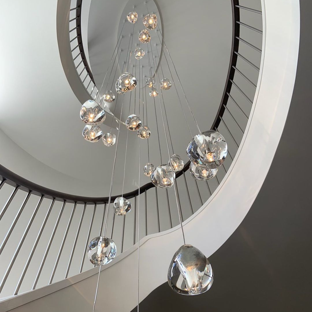 Cherry Crystal Pendant Light