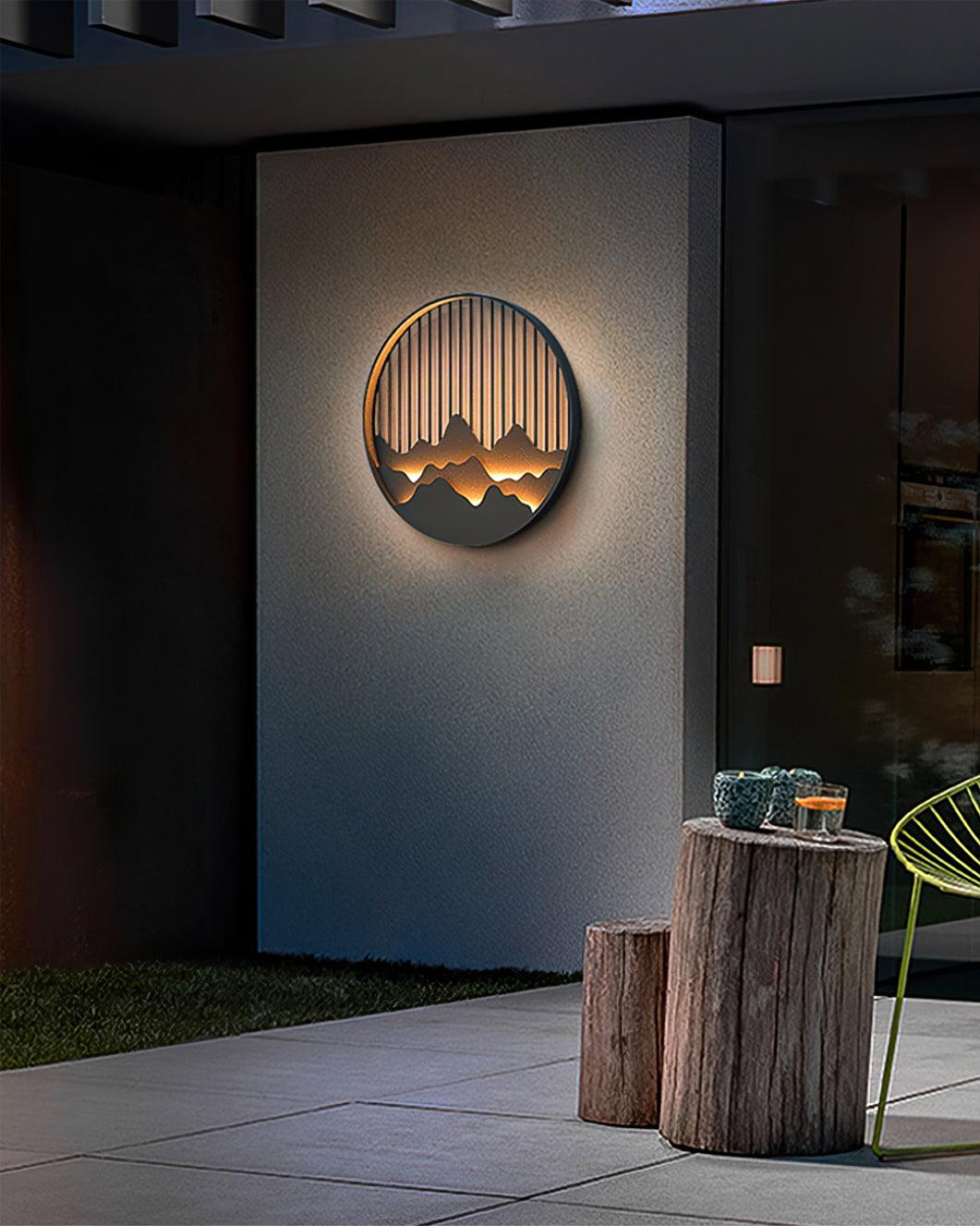 Mountain Outdoor Wall Lamp - Loonglight