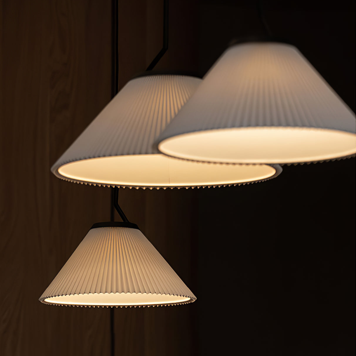 Nebra Pleated Pendant Light