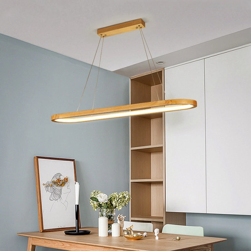 Nordic Simple Oval Pendant Lamp - Loonglight