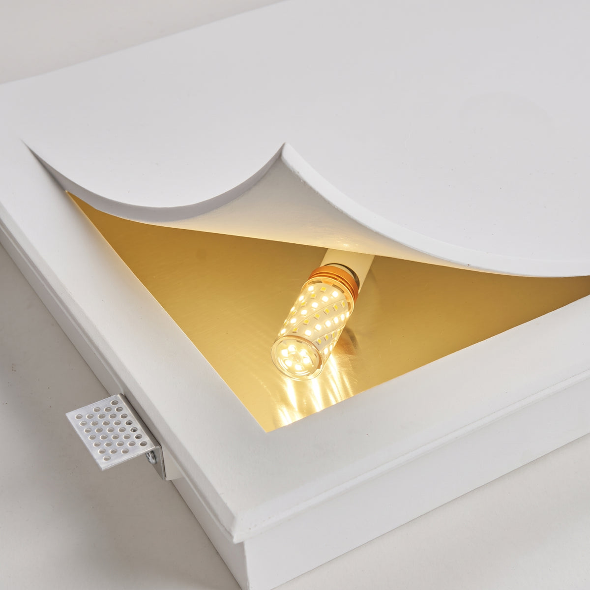 Page Recessed Plaster Wall Sconce