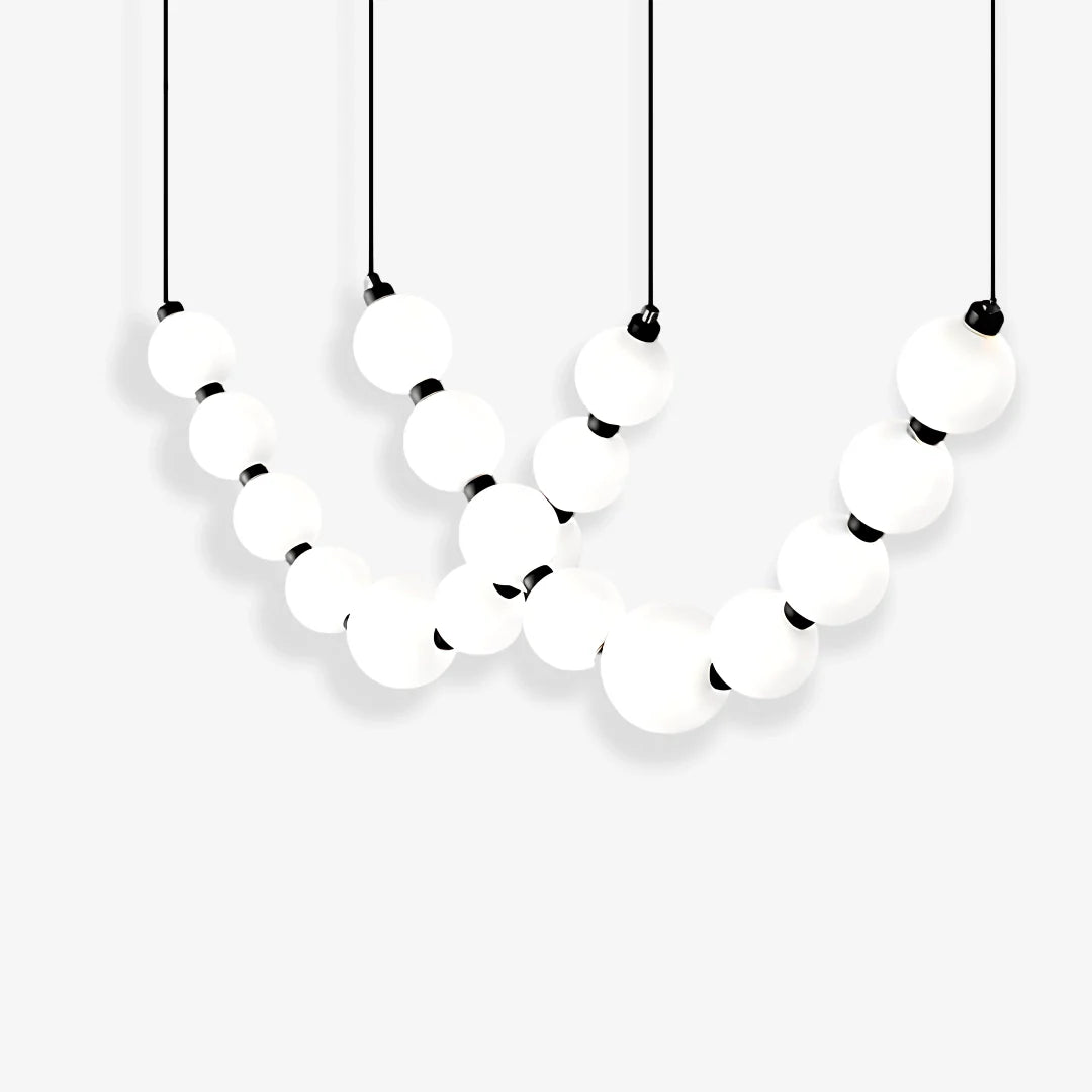 Pearl Necklace Chandelier V - Loonglight