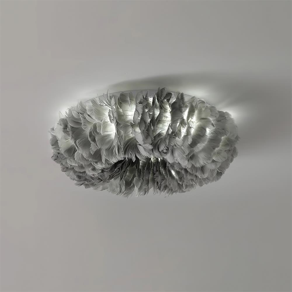 Rora Feather Ceiling Light - Loonglight