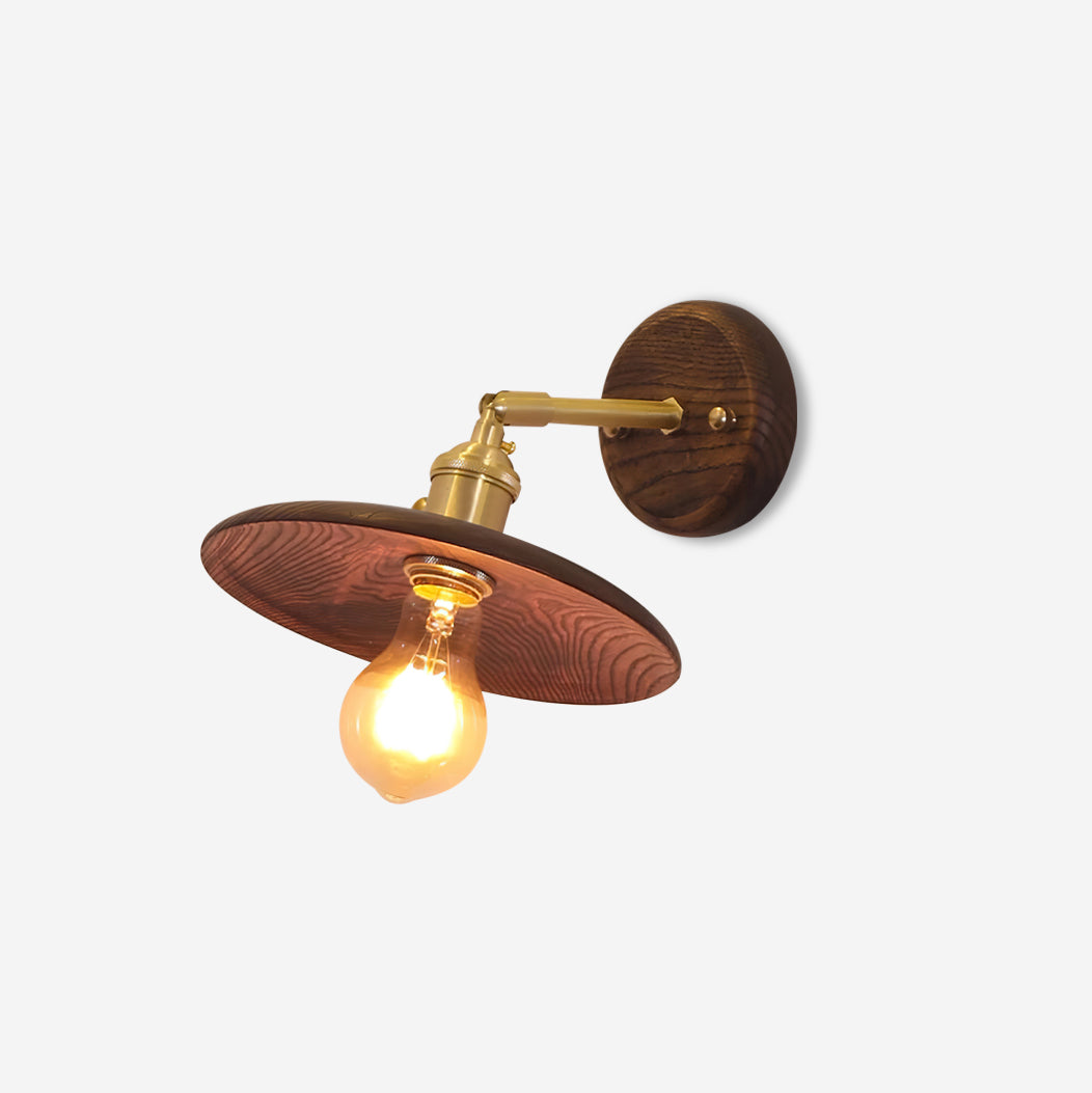 Runia Wood Wall Lamp - Loonglight