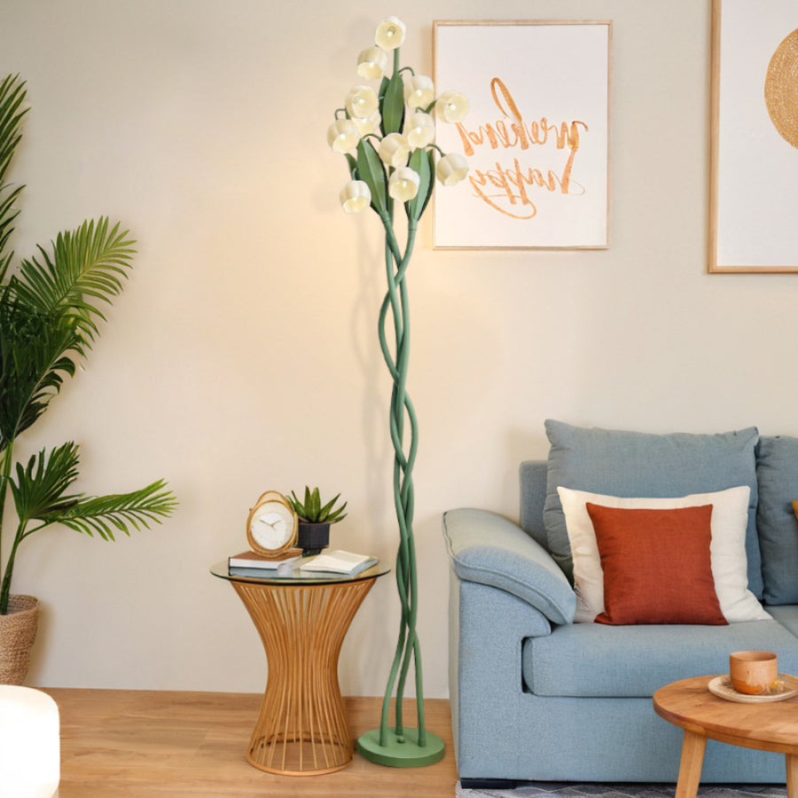 Sara Orchid Floor Lamp - Loonglight