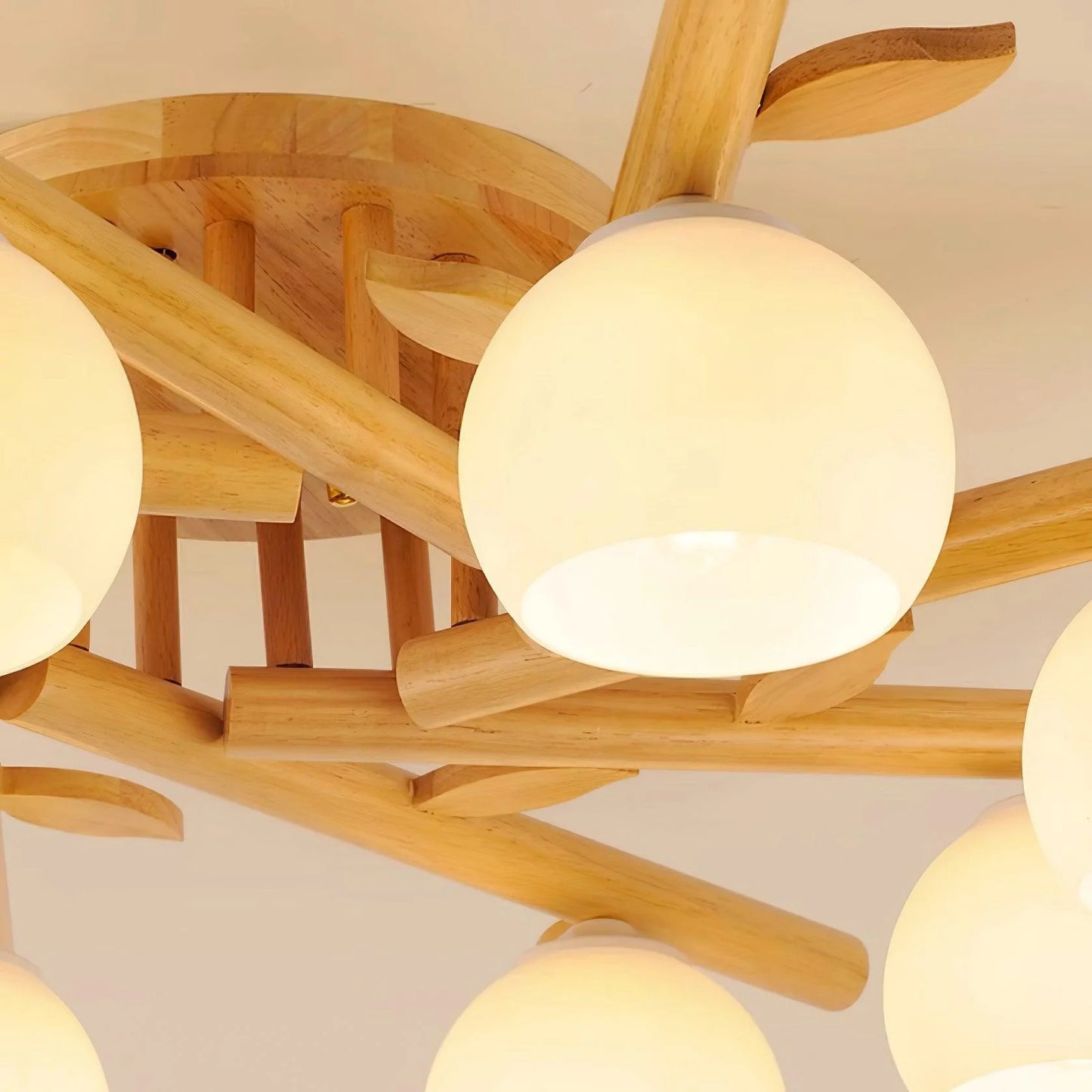 Tinsley Wood Ceiling Light - Loonglight