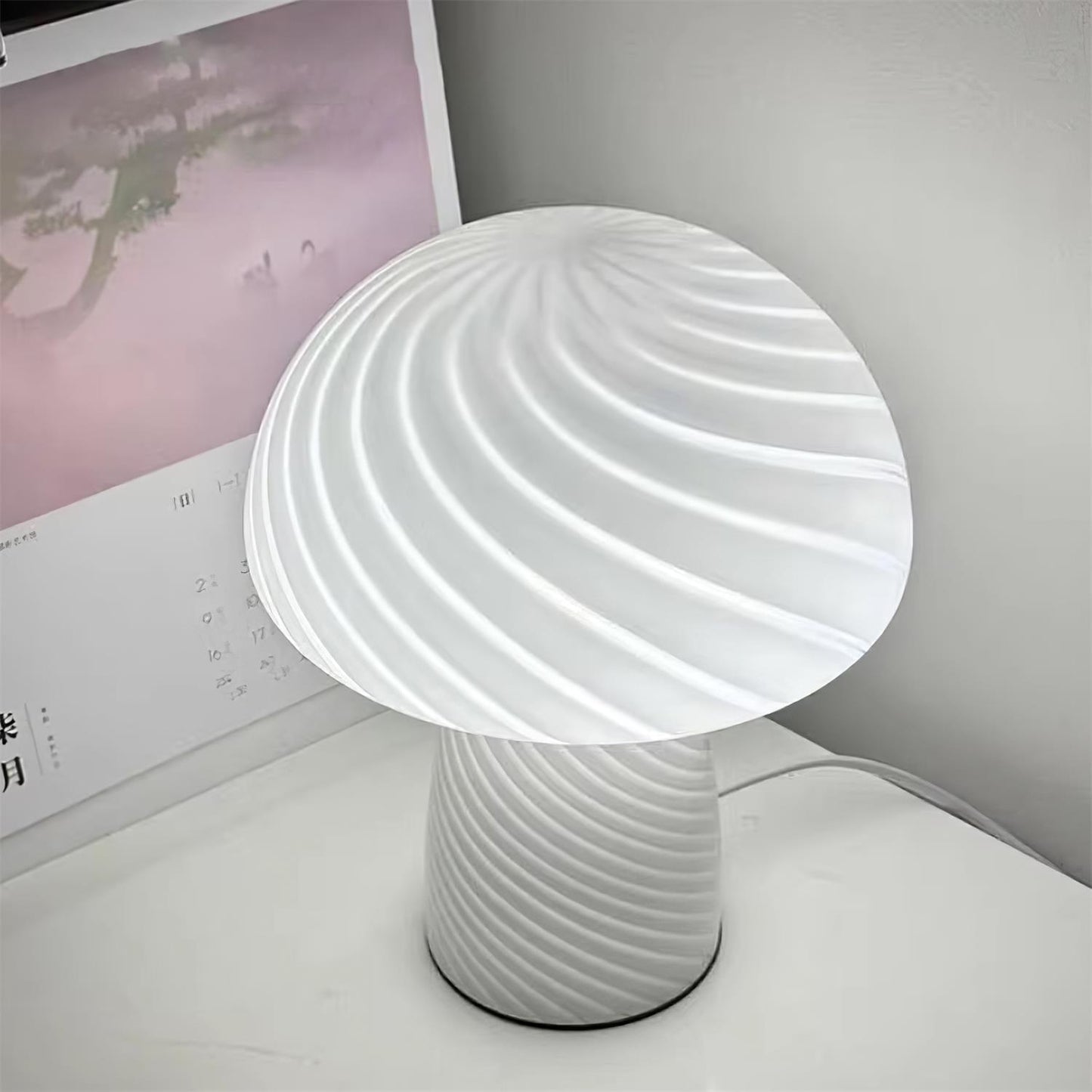 Venini Glass Table Lamp - Loonglight