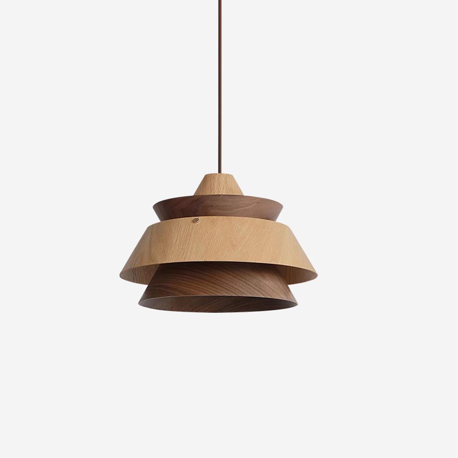 Karwe Wood Pendant Light - Loonglight