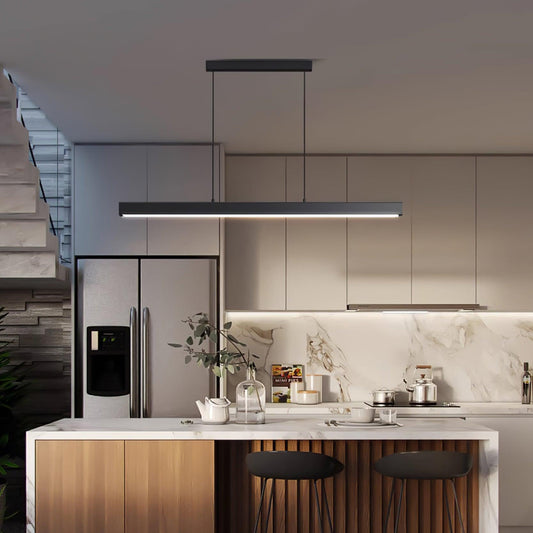 Linear Luxury: The Ultimate Guide to Modern Kitchen Island & Linear Lighting