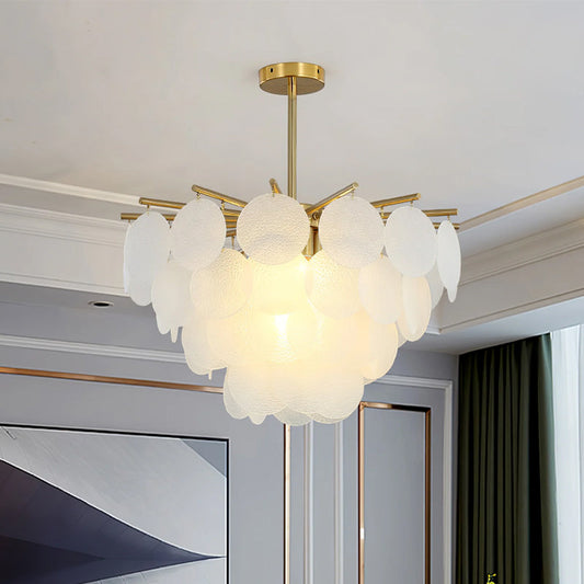 Why I Fell For a Frosted Glass Chandelier — and Why You Might, Too