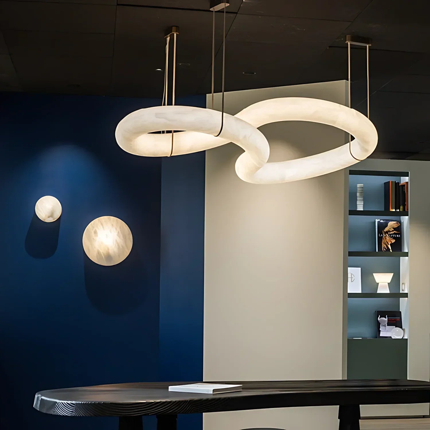 Why the Luxe Loop Alabaster Chandelier is the Statement Piece Your Hom ...