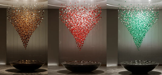 Light & Shadow: The Interplay of Crystal Stone and Charcoal Stone Lighting