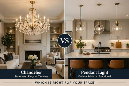 Chandelier vs Pendant Light: Which Is Right for You?