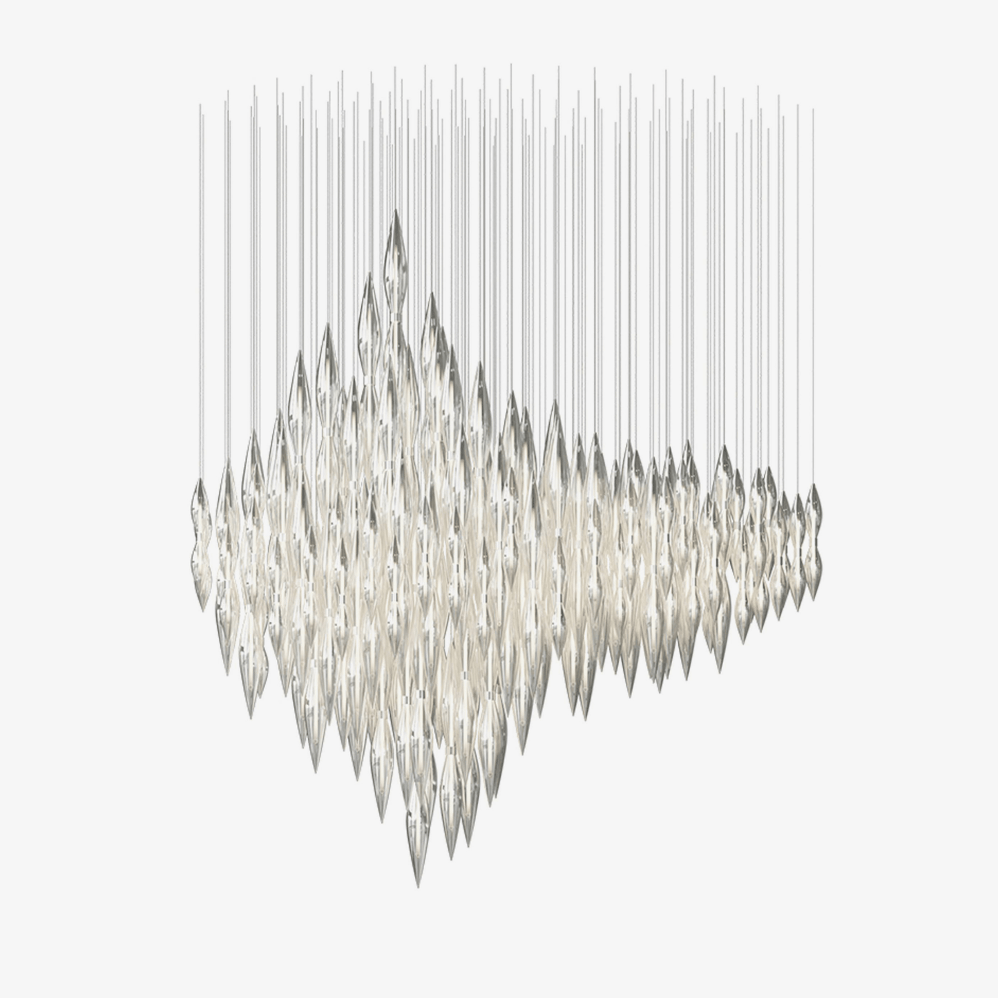 Opera Glass Leaf Chandelier