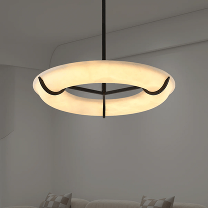 Modern Luna Marbre Chandelier - Loonglight