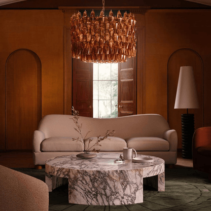 Drum Sorrento Chandelier - Loonglight