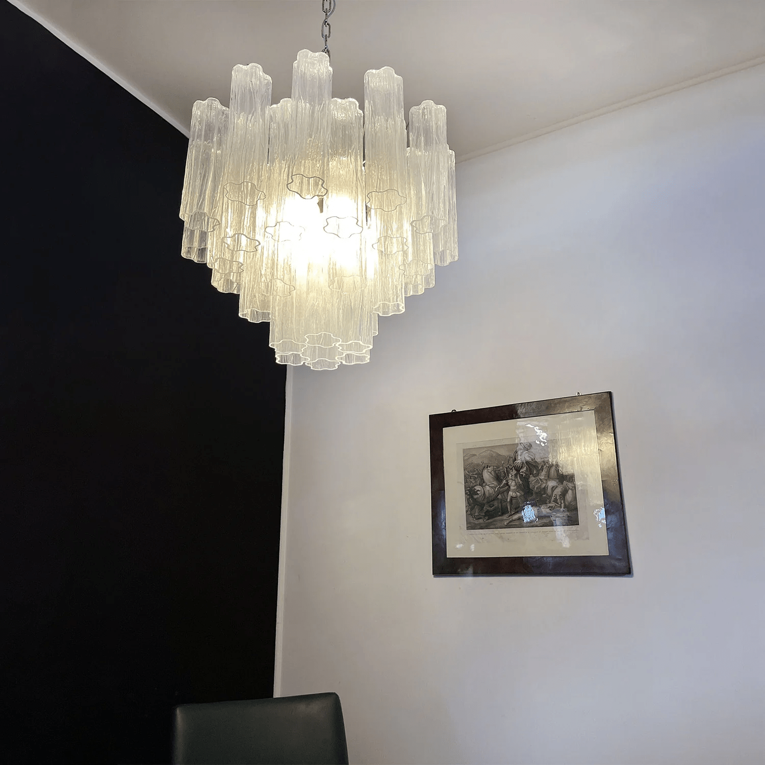 Murano Floral Tube Chandelier - Loonglight