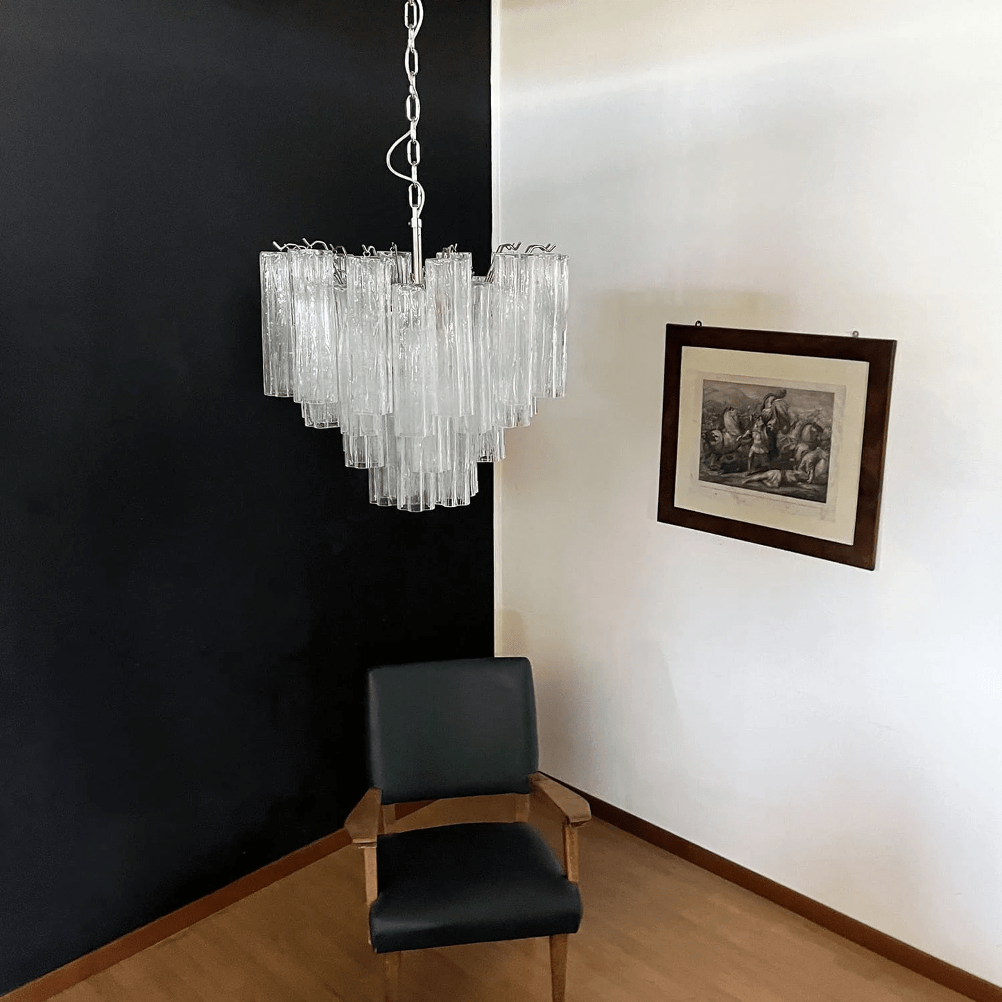 Murano Floral Tube Chandelier - Loonglight