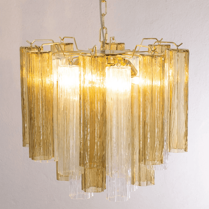Murano Floral Tube Chandelier - Loonglight