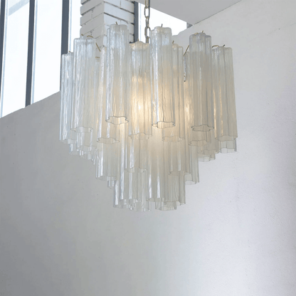 Murano Floral Tube Chandelier - Loonglight