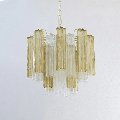 Murano Floral Tube Chandelier - Loonglight