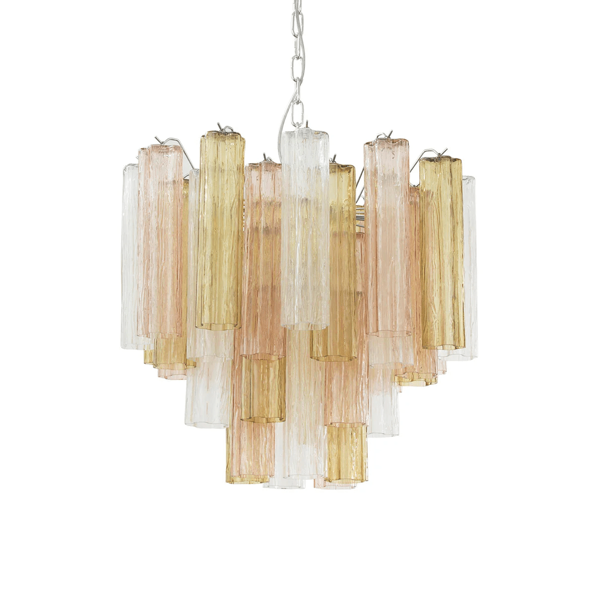 Murano Floral Tube Chandelier - Loonglight