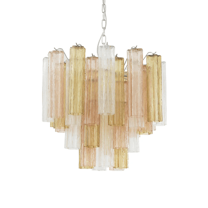 Murano Floral Tube Chandelier - Loonglight