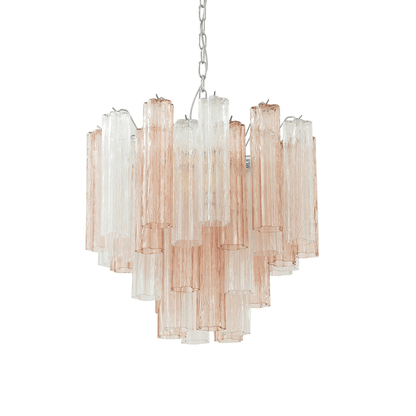 Murano Floral Tube Chandelier - Loonglight