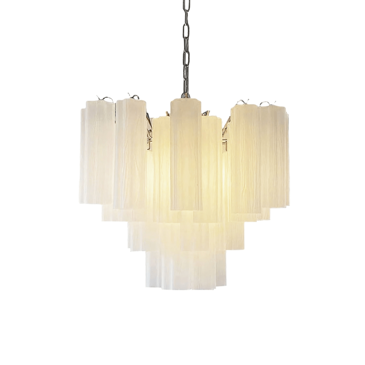 Murano Floral Tube Chandelier - Loonglight