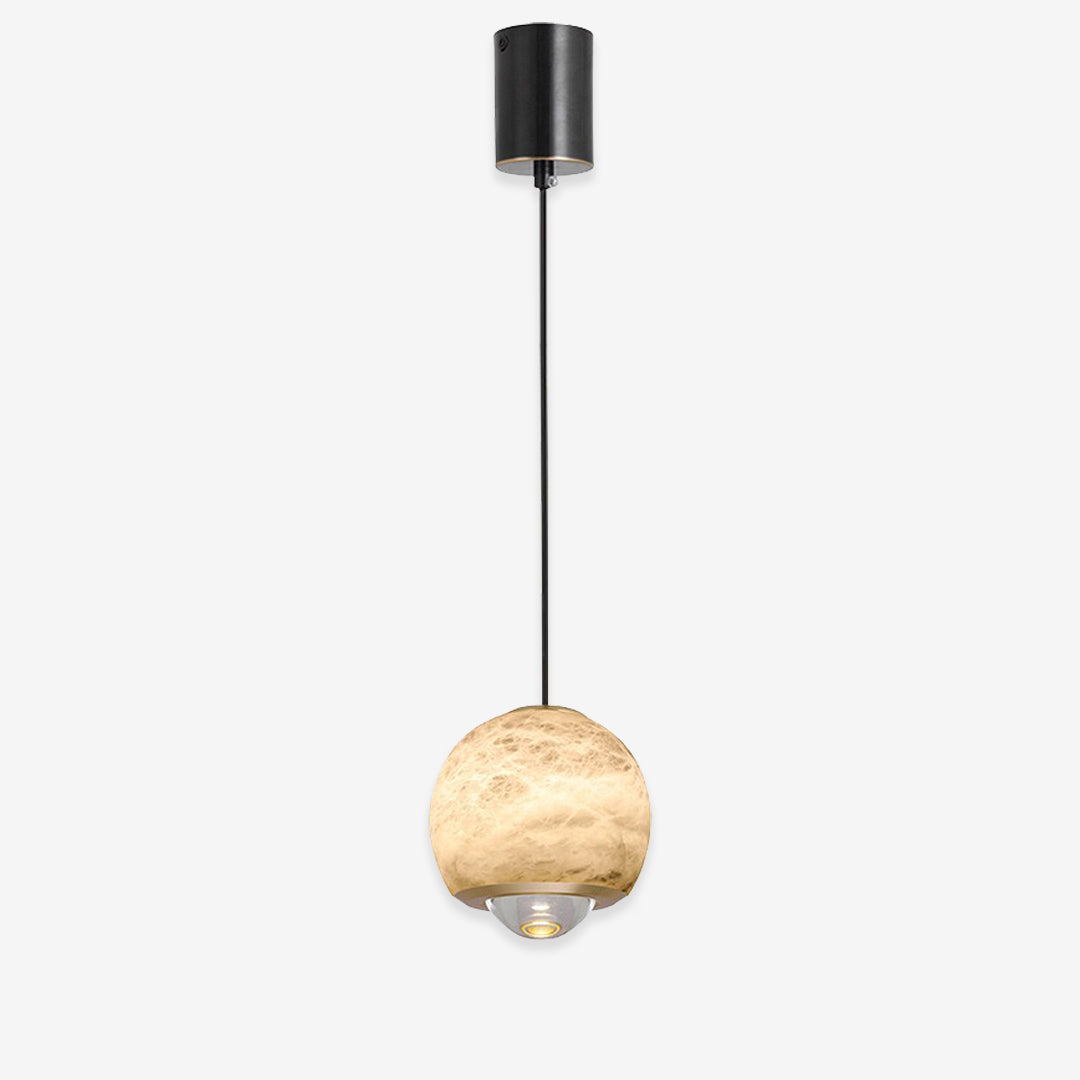 Planet Alabaster Pendant Light