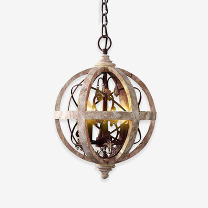 Vintage Globe Pendant Lamp - Loonglight