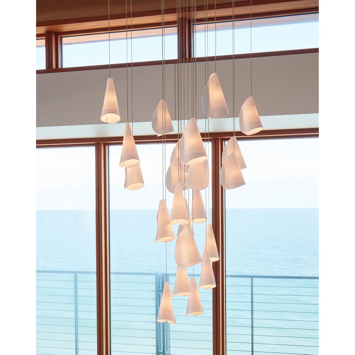 Sonora Ceramics Chandelier - Loonglight