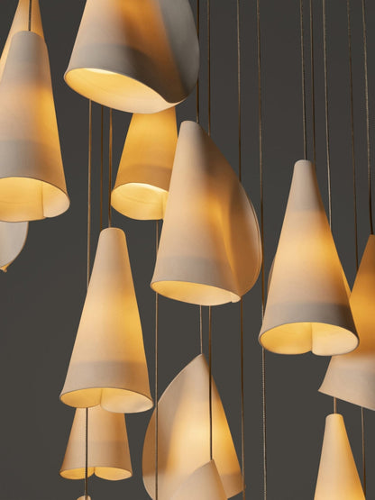 Sonora Ceramics Chandelier - Loonglight