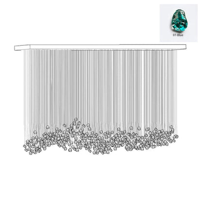 Luxurious Crystal Stone Chandelier - Loonglight