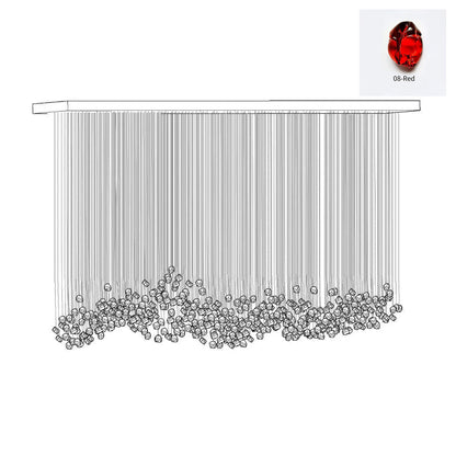 Luxurious Crystal Stone Chandelier - Loonglight