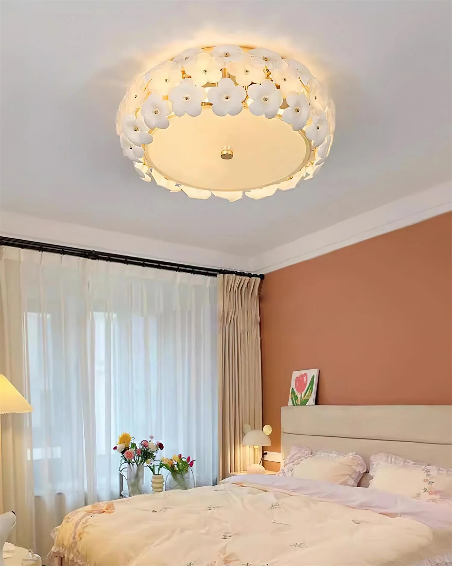 Abella Flowers Ceiling Light - Loonglight