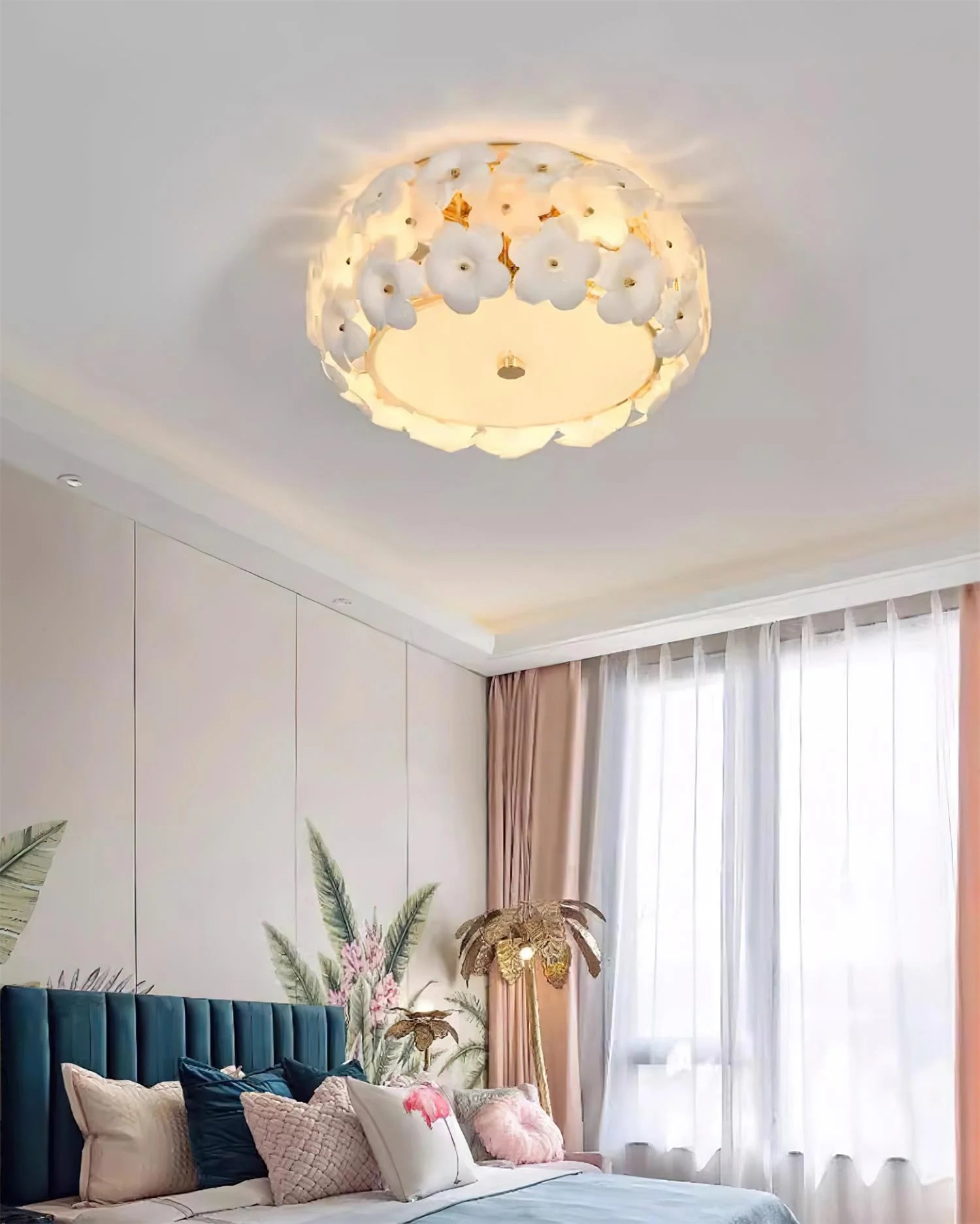 Abella Flowers Ceiling Light - Loonglight