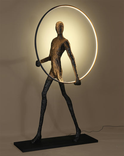 Aeon Sculpture Floor Lamp - Loonglight