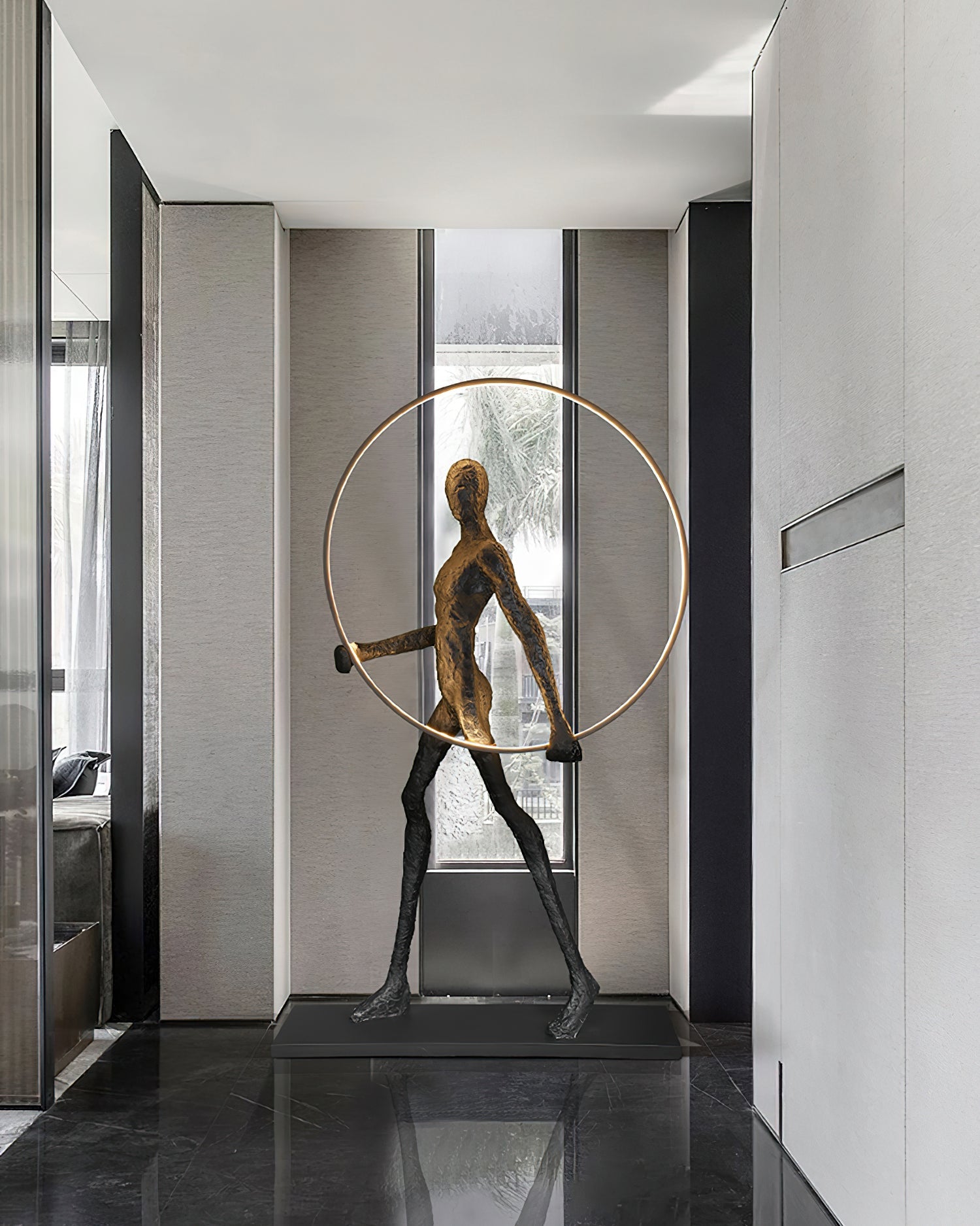 Aeon Sculpture Floor Lamp - Loonglight