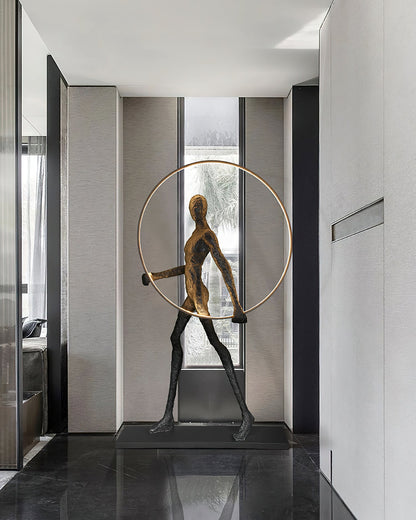 Aeon Sculpture Floor Lamp - Loonglight