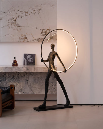 Aeon Sculpture Floor Lamp - Loonglight